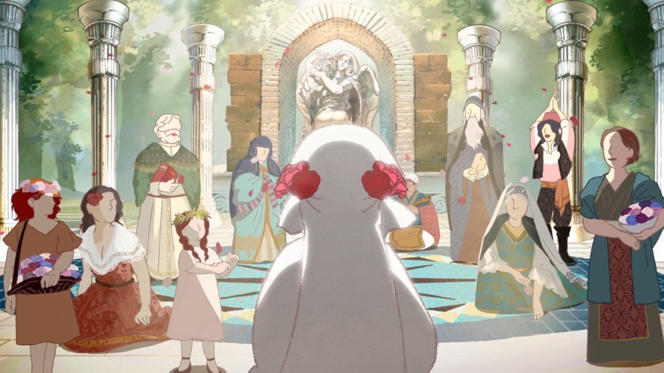 Flower goddess
