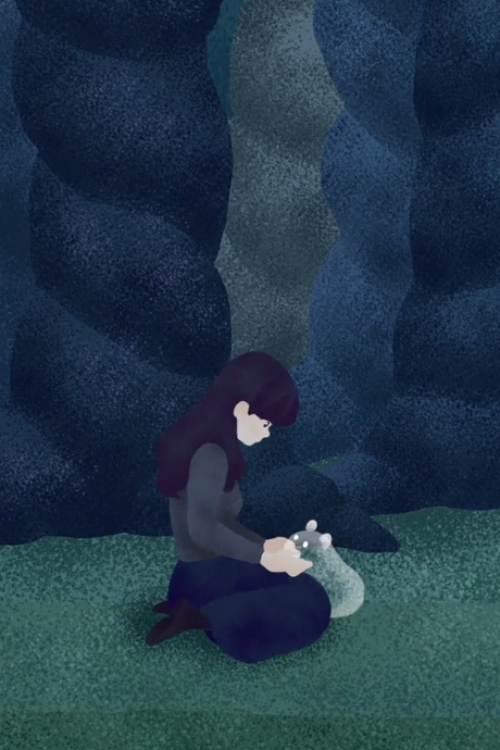 Forest ghost