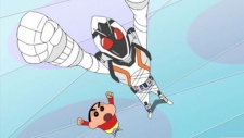 Kamen Rider Fourze × Crayon Shin-chan